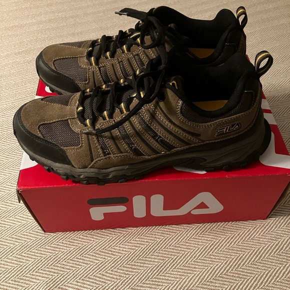 Fila Mens Travail 2 Brown trail running shoes - Picture 5 of 9